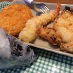 竹清 アリオ倉敷店 - 天ぷら、おにぎり、とり天は激ウマ！