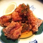 じどりや 穏座 - （2015.9）淡海地鶏の唐揚げ