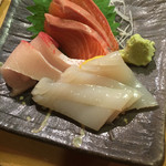 Sushi Izakaya Yataizushi - 刺身3種盛り