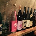 Wafuudainingutabi - 日替わりの焼酎、魔王、森伊蔵、村尾なんでも500円