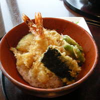 XEX ATAGO GREEN HILLS / tempura & sushi An - 天丼１