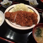 西麻布 三河屋 - 三河屋(とんかつ定食)