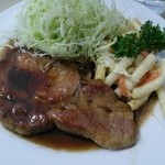 洋食 キラク - ポークソテー2000円税込
