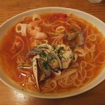 パスタフローラ - 渡りガニのスープスパゲティ