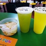 Healthy Been - 豆花SGD1/サトウキビジュースSGD1.5/ライムジュースSGD1.5