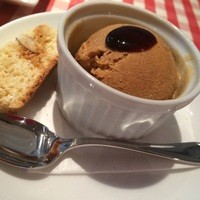 オステリア・トット - ランチセットのショコラジェラート♡