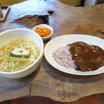 風遊斎 - カレー定食（1,200円）