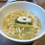 風遊斎 - カレー定食の沖縄ソバ（肉無）