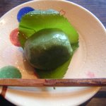 韻松亭 - 花見御膳　豆桜　デザート　草餅