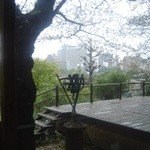 韻松亭 - カウンター席から見える景色