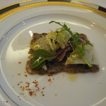 ル・ヴァンテール - 子羊のカルパッチョ