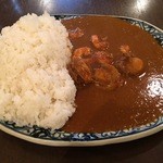 とろとろカレーmasa - エビとホタテの海鮮カレー