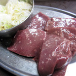 ホルモンまさる  - 白レバー