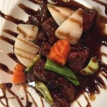 甲州名物「とりもつ煮込み」ルバイヤート 風