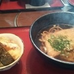 本家さぬきや - けつねうろんとミニ天丼