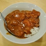 喜粋 - ミニおまかせ丼（カレー）　150円