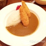 山小屋 - ささみカツカレー