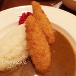 山小屋 - ささみカツカレー