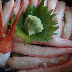 おけしょう鮮魚の海中苑 - (2015/09/26)カニ丼・up