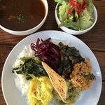 タンブリン カレー&バー - タンブリンカレー　1100円