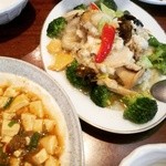 王子西安鍋貼館 - 麻婆豆腐が絶品