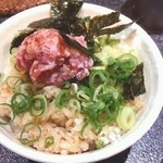 烈志笑魚油 麺香房 三く - 