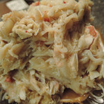 じんぺい - 北海道産 毛蟹のチョモランマ　ズームアップ