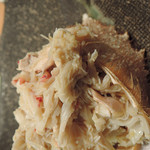 じんぺい - 北海道産 毛蟹のチョモランマ　ズームアップ