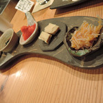 じんぺい - 珍味の盛り合わせ