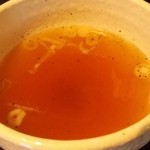 塩そば専門店 桑ばら - 桑ばら式ハンバーグ定食・スープ付（本日の裏そば）