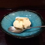 亀喜寿司 - 浦霞「白鳥」酒粕で作ったムース