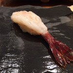 亀喜寿司 - ぶどうエビ