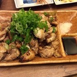 揚鶏屋　伊予 - 鶏石焼盛り合わせ６００円