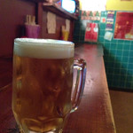 カタコト - 生ビール（タイガービール）５５０円