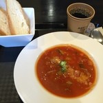 アブラツ コーヒー - スープランチ