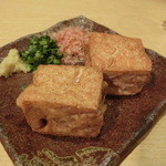 ちろり - 2015'10/8　厚揚　五百円