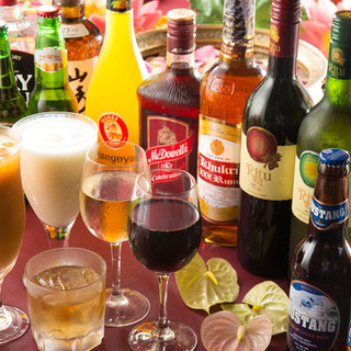 豊富なお酒をご用意！！