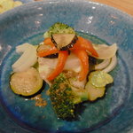 和彩厨房 KATURA - 旬魚と温野菜のアンチョビソース