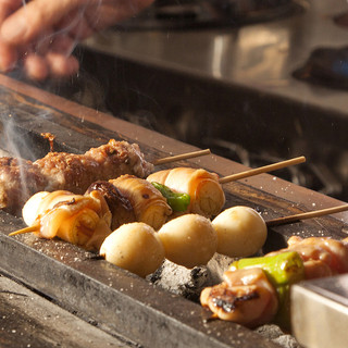 【地鶏】1本1本丁寧に焼きあげる