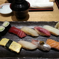すし京辰 恵比寿店 - ランチにぎり