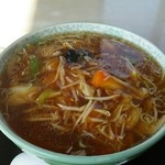 らーめんハウス王水 - 五目うま煮ラーメン大盛