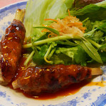 KHANHのベトナムキッチン 銀座999 - 豚肉のレモングラス巻き 蜂蜜ソース