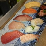 磯丸水産 - おまかせ寿司10貫
