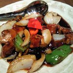 中華料理 ハマムラ - ハマムラ黒酢酢豚