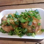 [無料サービスしてくれました]　ねぎ塩たこ焼き２個(2015.10.09)