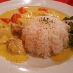 ワンチャコ - ランチのチキンカレー 500円