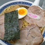 玉川大盛軒 - 新しくなったどんぶり。個人的には前の方が好み。