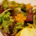 たまな食堂 Natural-shift Kitchen - 添えられたサラダ