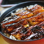 魚勝 - 特上うな丼２０９６円