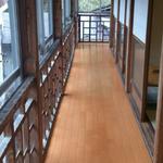 食事処やはぎ - 廊下は